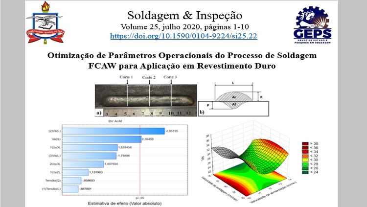 Artigo sobre a Otimização de Parâmetros Operacionais do Processo de Soldagem FCAW